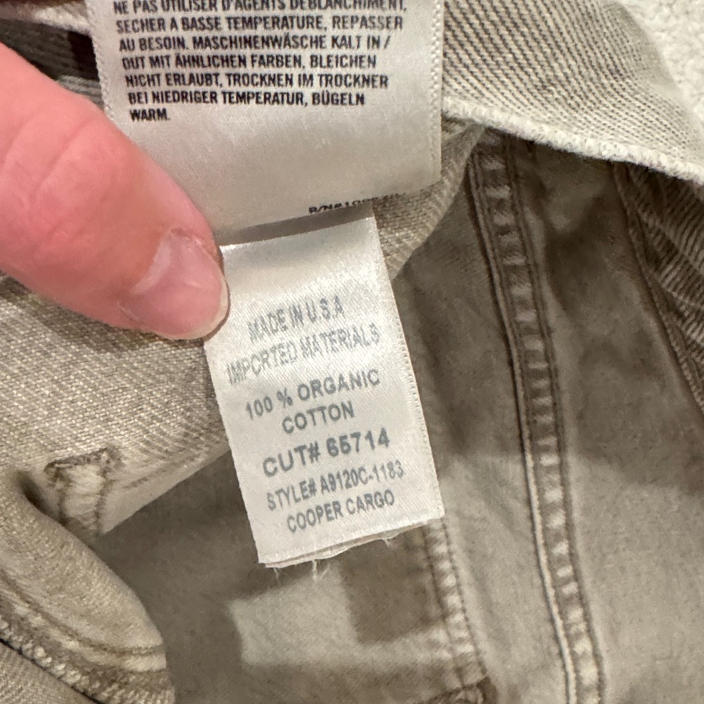 Agolde women’s cooper cargo jeans - Picture 2 of 4